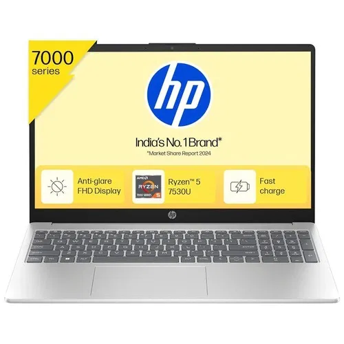 HP 15 fc0389AU B7UV7PA AMD Hexa Core Ryzen 5 16 GB 512 GB SSD Windows 11 Front