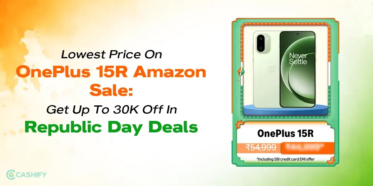 Lowest Price On OnePlus 15R Amazon Sale: Get Up To 30K Off In Republic Day Deals