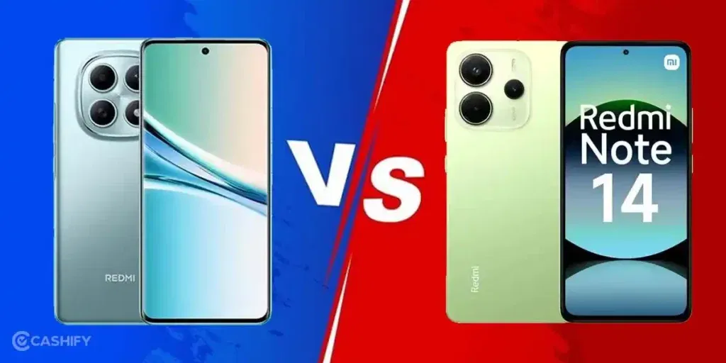 redmi note 15 vs redmi note 14 camera