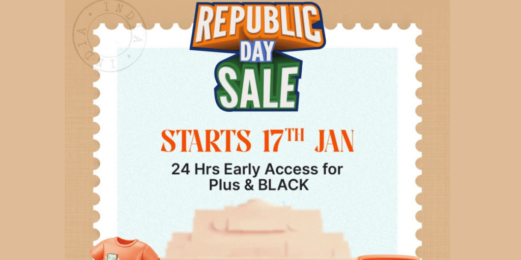 Flipkart Republic Day Sale deals and categories