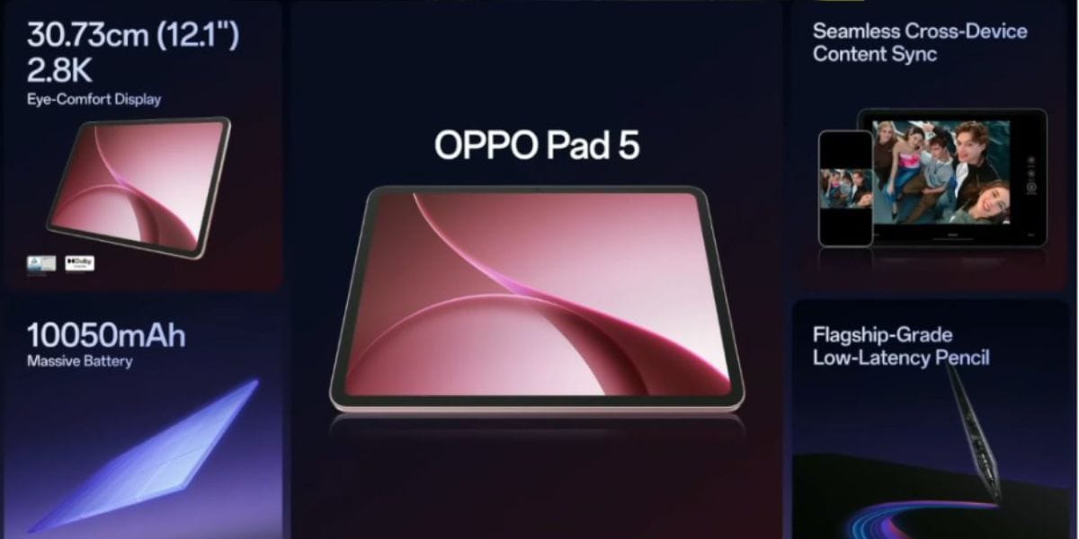 OPPO Pad 5 Launched In India: Is It The Best OPPO Tab Of 2026?