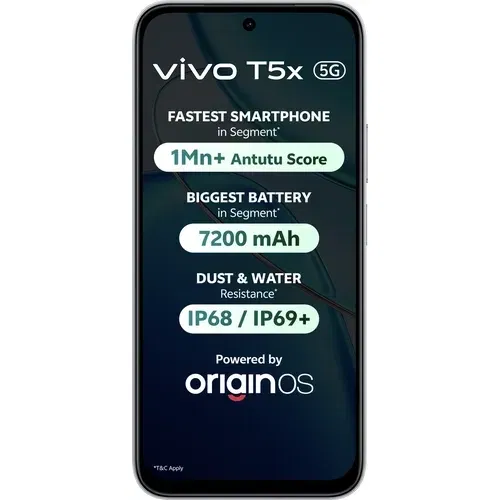 Vivo T5x 5G Front