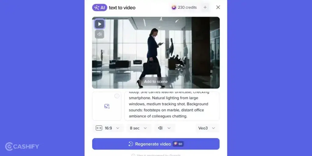 How to create vertical videos using Google veo 3.1