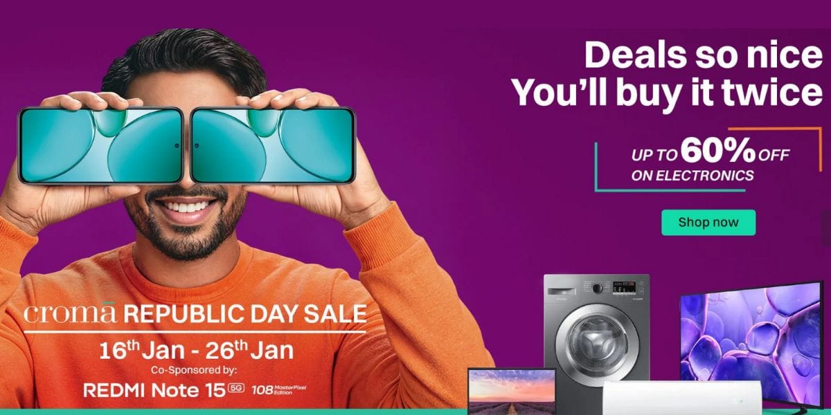 Croma Republic Day Sale 2026: Best Deals On iPhones Revealed Right Here
