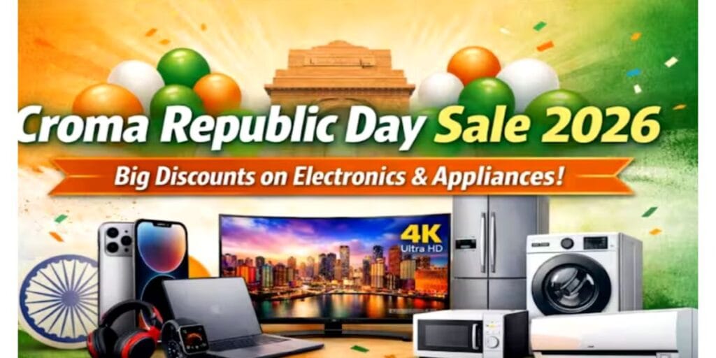 Croma republic day sale 2026