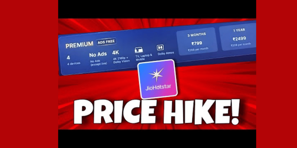 JioHotstar Subscription Prices Hike 