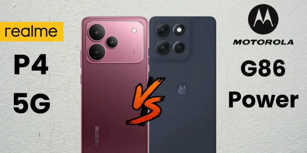 Realme P4 vs Moto G86 Power