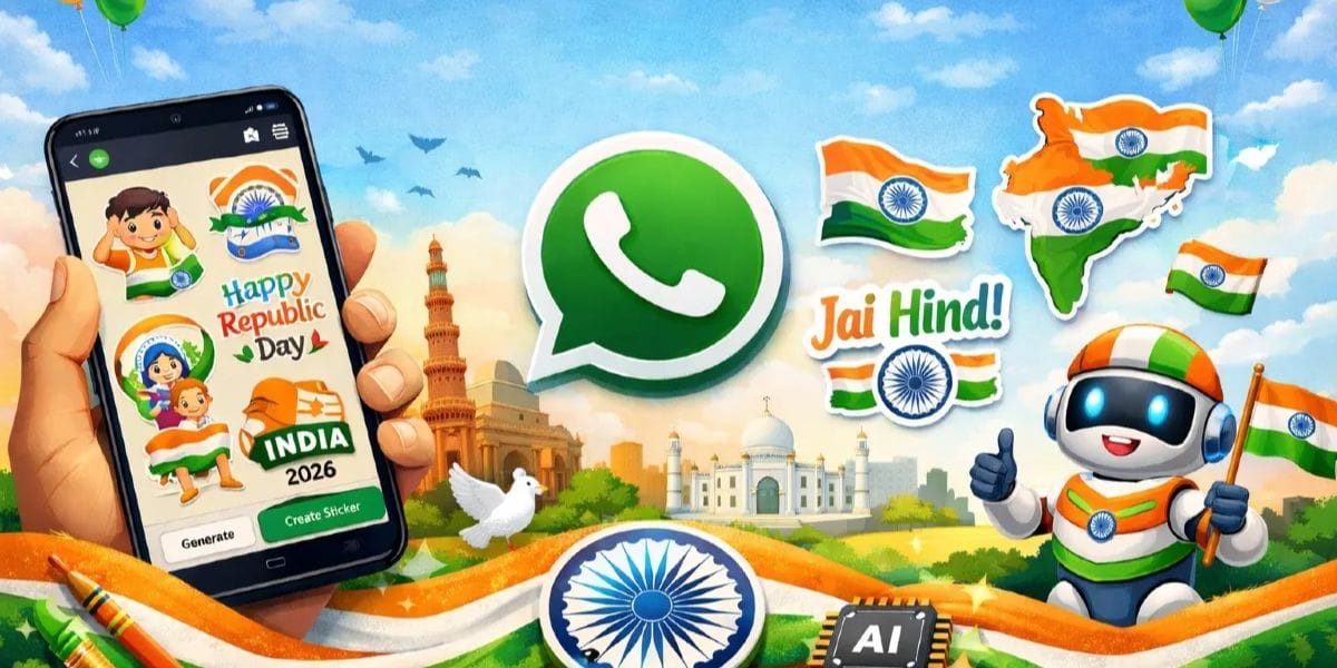 Make Your Own Republic Day WhatsApp Stickers In 30 Seconds Using AI