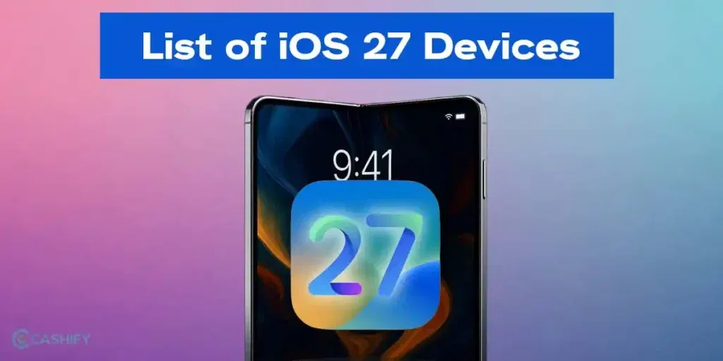 iOS 27 devices