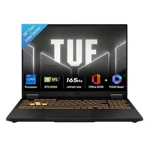 Asus TUF Gaming F16 FX608JHR RV135WS Core i7 16 GB 1 TB SSD Windows 11 8 GB Front