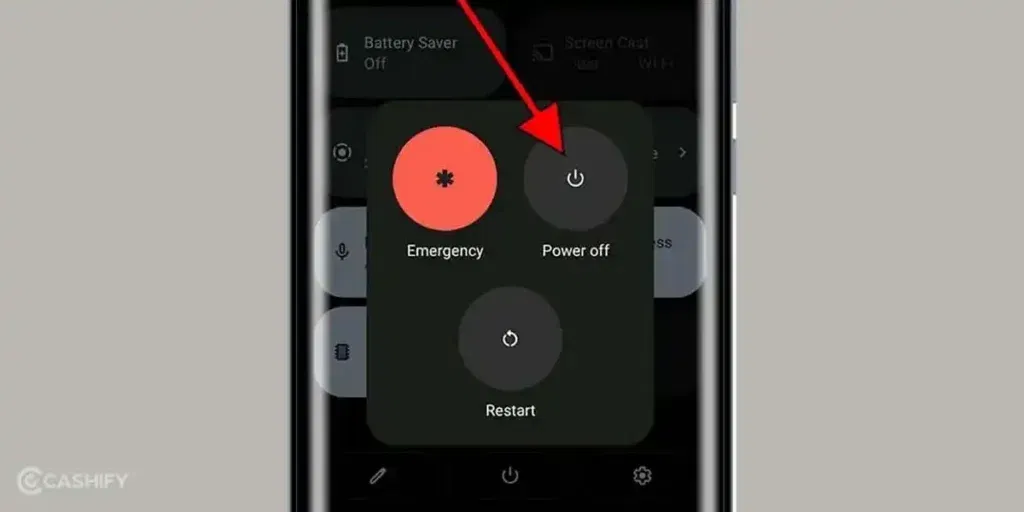 how to switch off oppo phone using settings