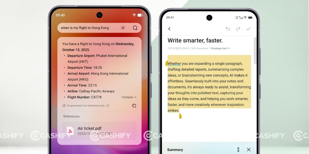 Vivo X200T AI features