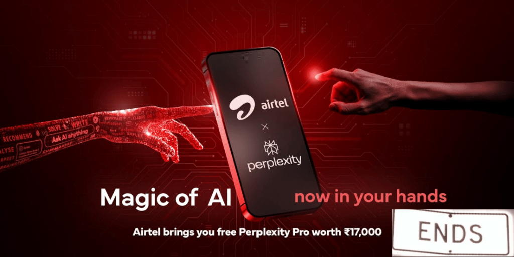 Airtel Perplexity Pro Offer