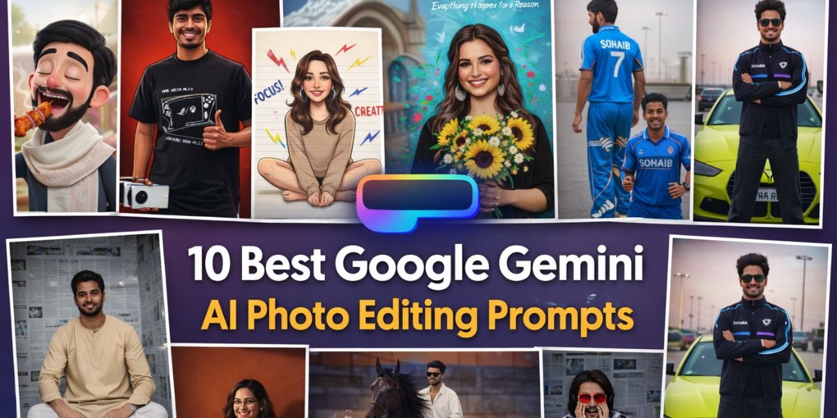 10 Best Google Gemini AI Photo Editing Prompts