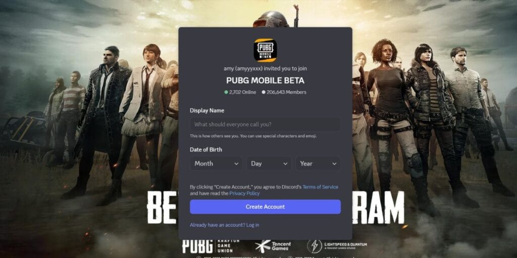 pubg mobile 4.3 live on discord