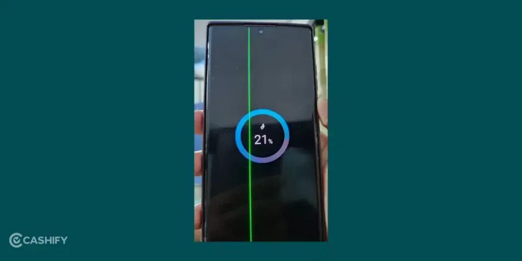Phone Screen Green Line Issue
