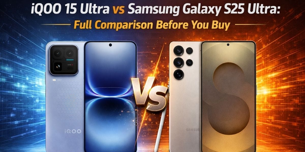 iQOO 15 Ultra vs Samsung Galaxy S25 Ultra: Full Comparison Before You Buy