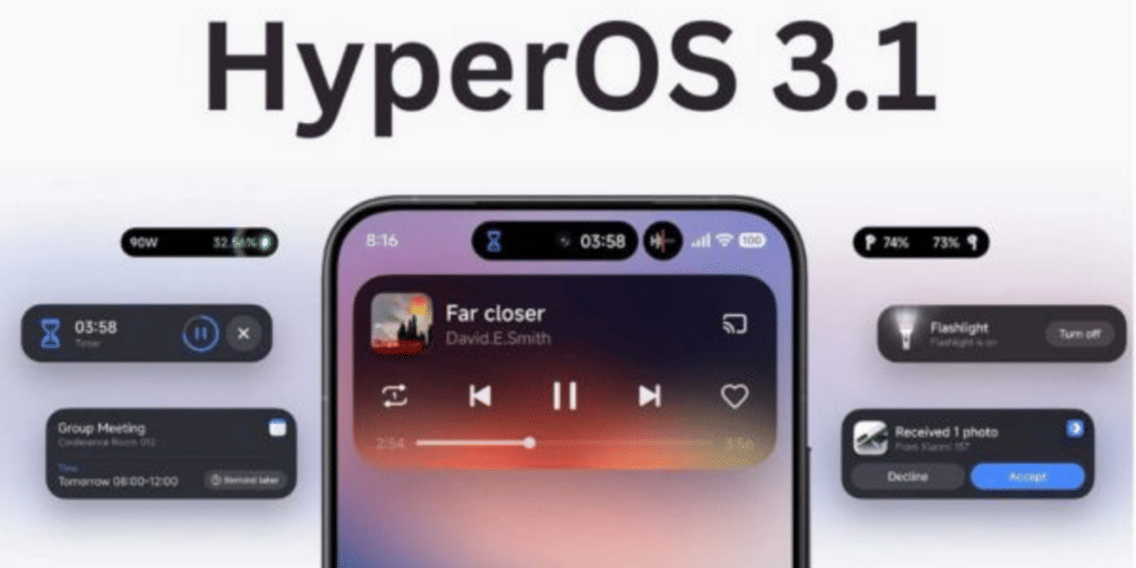 More Xiaomi devices join HypoerOS 3.1 testing