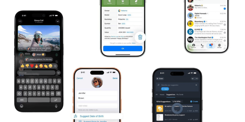 Telegram gets a new UI