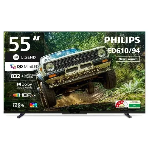Philips 55MLED610 55 inch (139 cm) QLED 4K Front