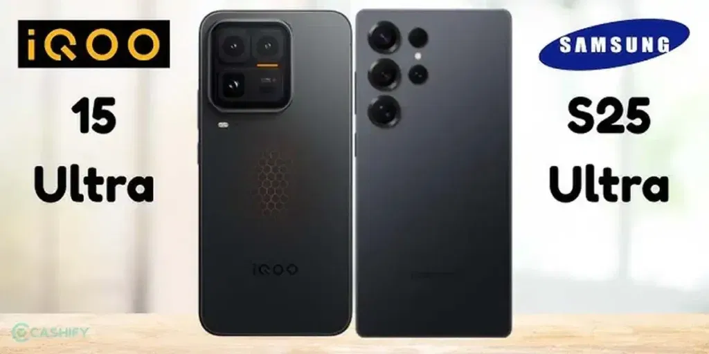 iQoo 15 Ultra vs Samsung Galaxy S25 Ultra: Design And Display