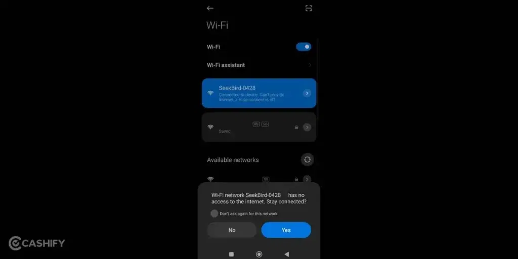 Xiaomi phone issues with wifi