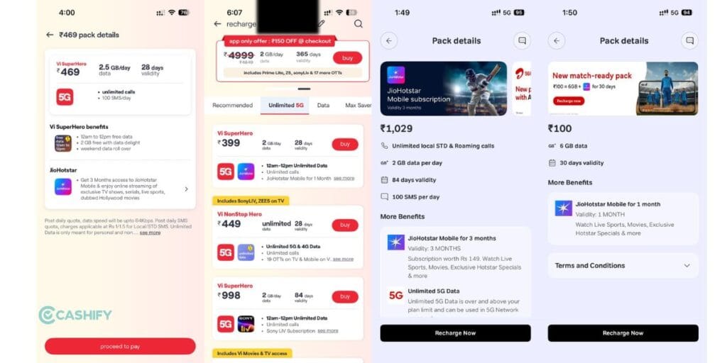 Jio Hotstar Subscription Through Recharge