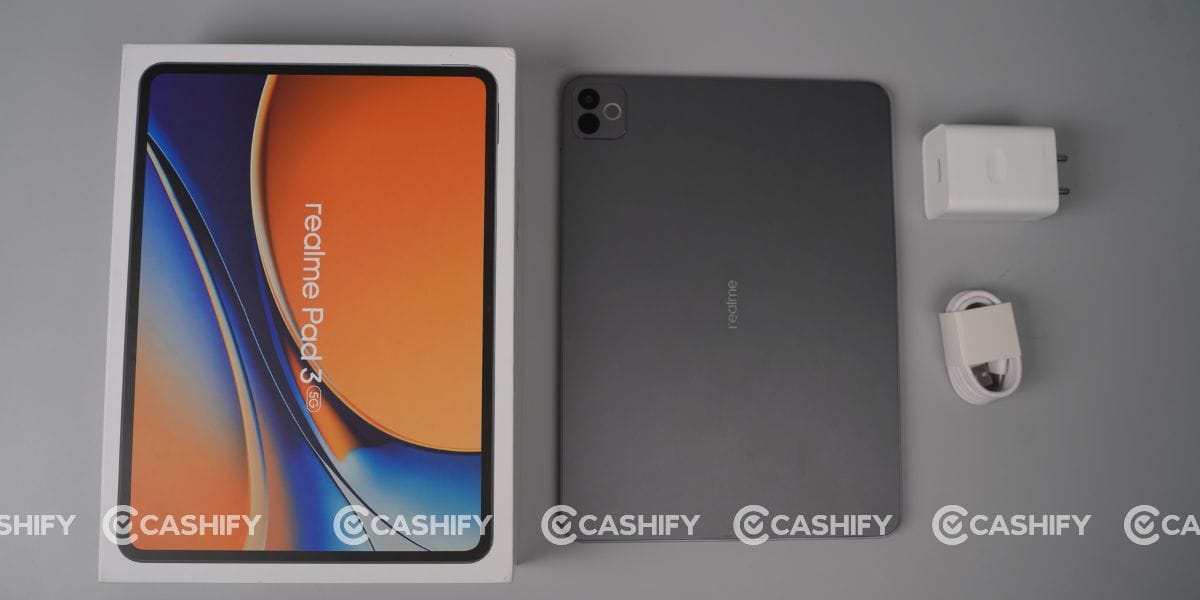 realme Pad 3 5G box content