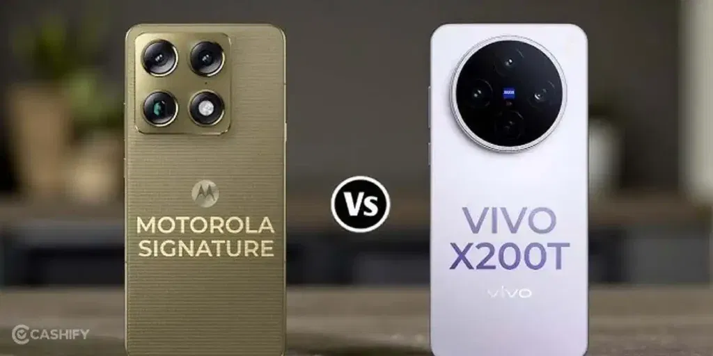 Vivo X200T vs Motorola Signature battery