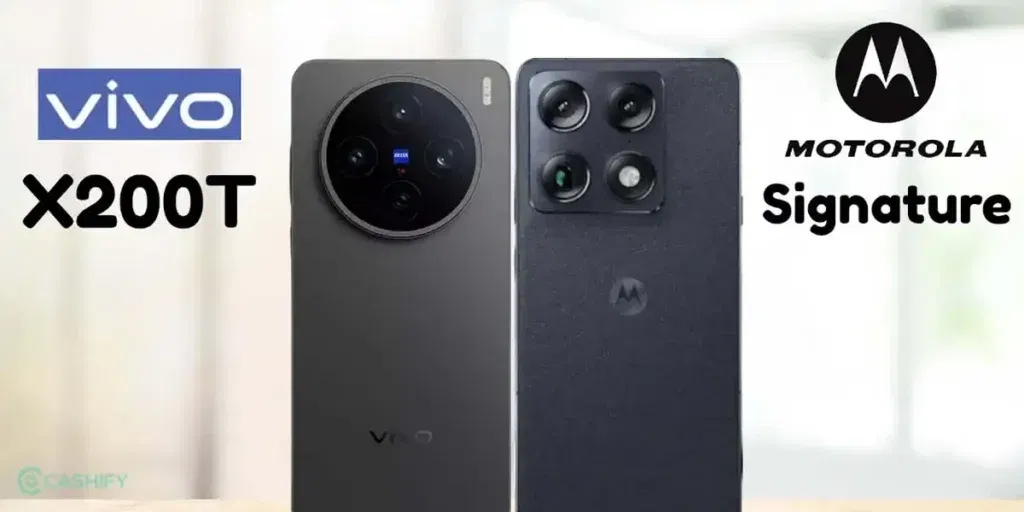 Vivo X200T vs Motorola Signature camera