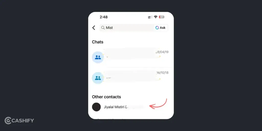 how to delete contact from WhatsApp in iPhone