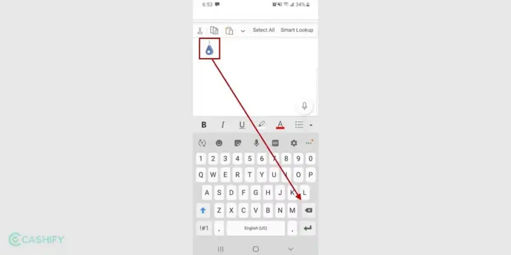 Delete a page in Word on iOS and Android