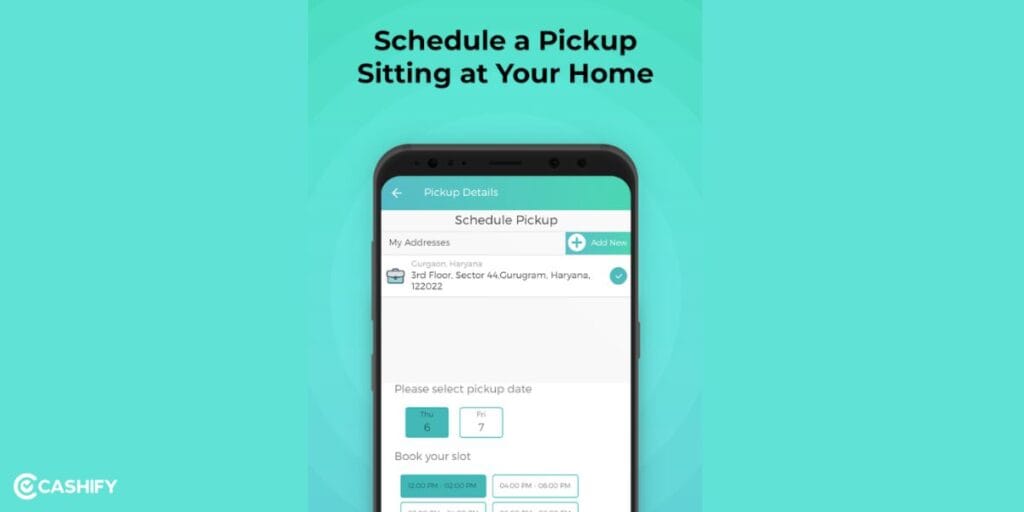 cashify home pickup service removes the need to sell your old phone offline
