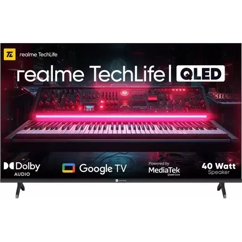 Realme TechLife CineSonic Q 32HDGQRVS2Q 32 inch (81 cm) QLED HD-Ready Front