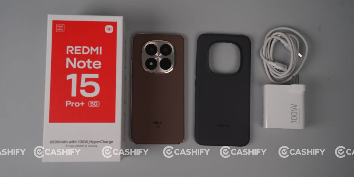 Redmi Note 15 Pro Plus 5G box content