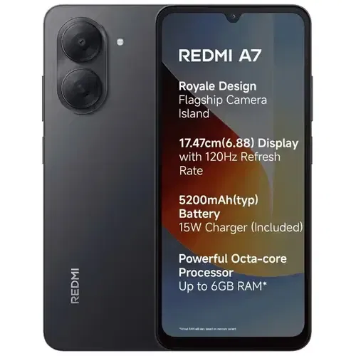 Xiaomi Redmi A7 Front And Back