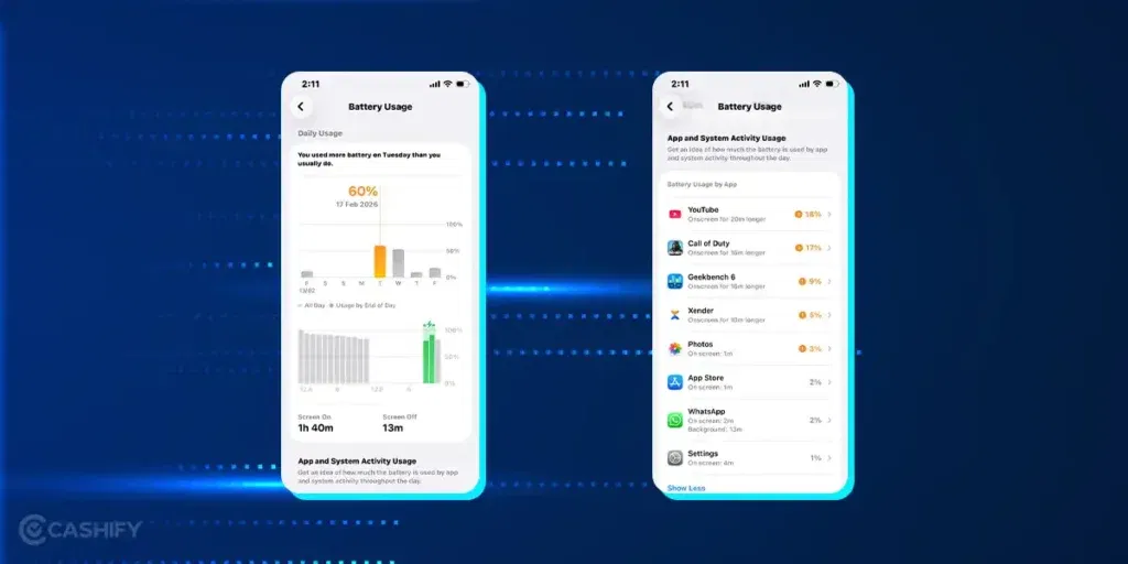 iphone 13 mini battery usage