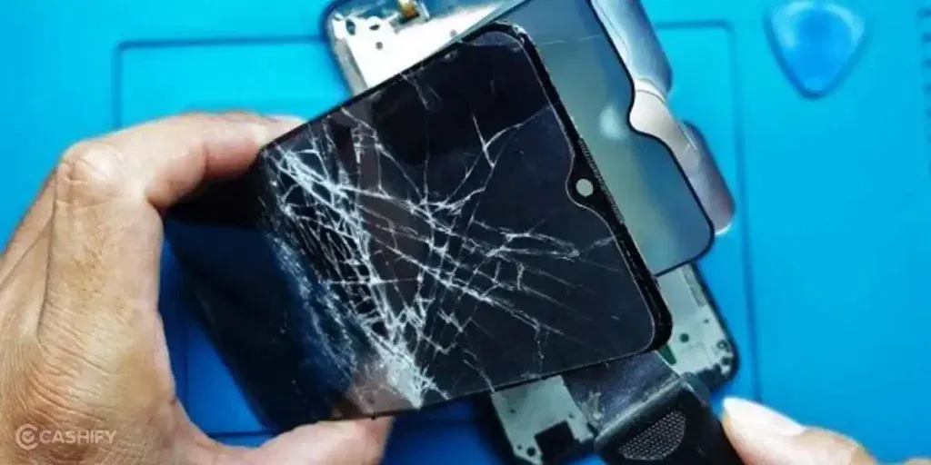 screen burn mark on POCO X7