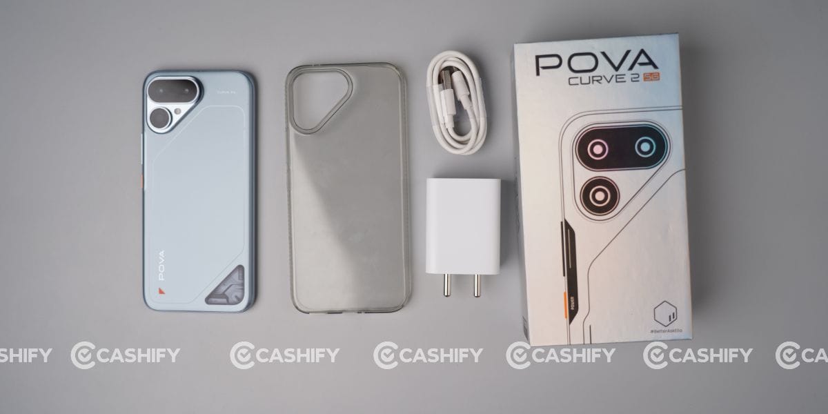 Tecno Pova Curve 2 box content