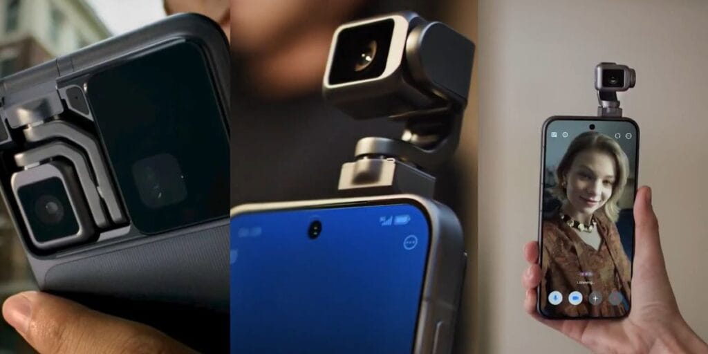 Honor robot phone with gimbal camera