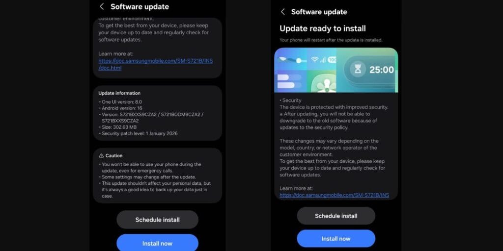 s24fe oneui 8 update