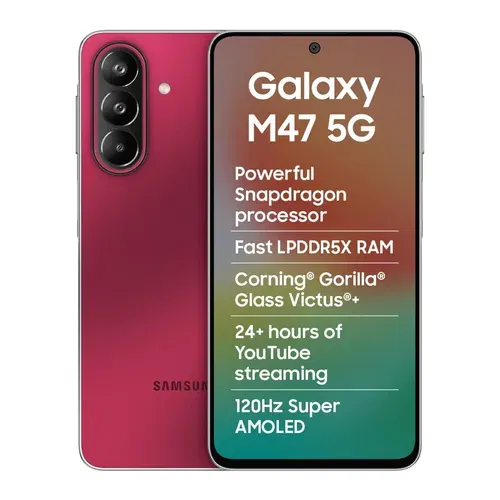 Samsung Galaxy M47 5G Front And Back