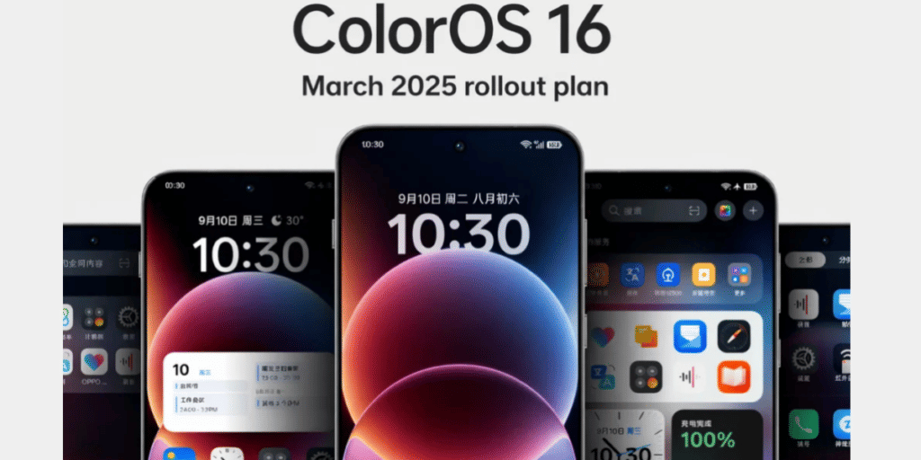 ColorOS 16 March update released