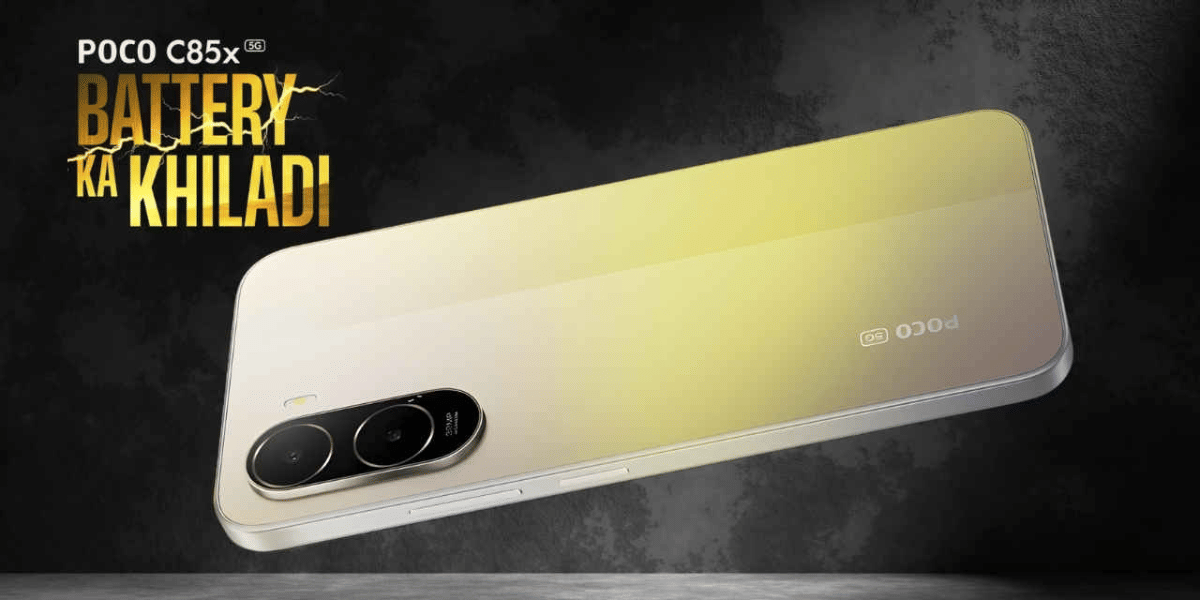 POCO C85x Launched In India With 120Hz Display Under Rs 11000