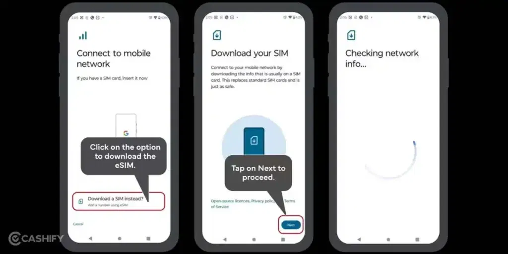 transfer airtel esim