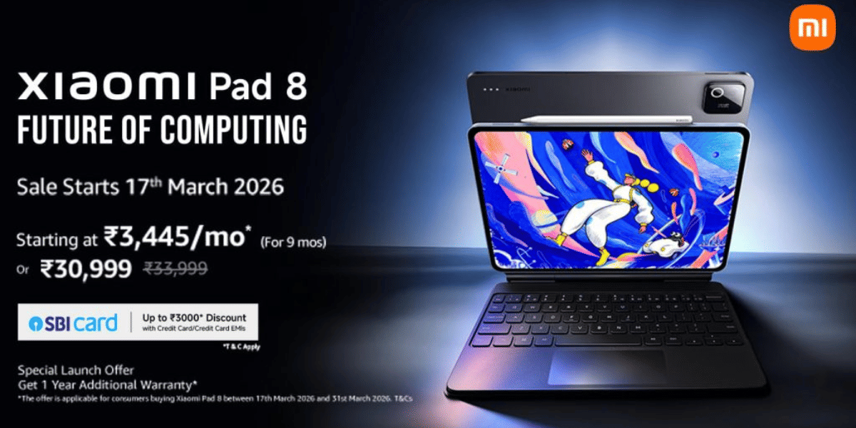 Xiaomi Pad 8 Goes On Sale: Big Launch Offers Today