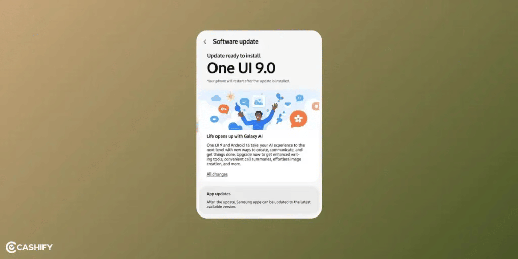 one ui 9 in samsung