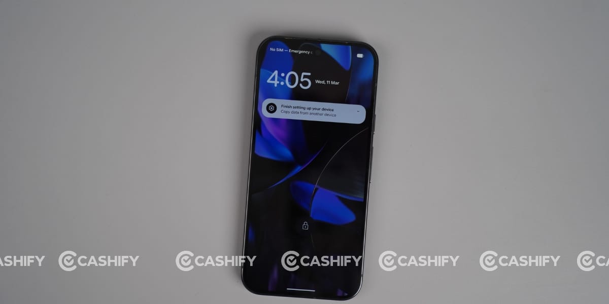 Google Pixel 9 Pro display