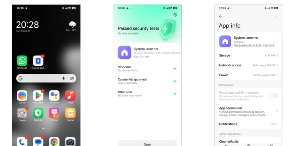 xiaomi hyperos 3.1 launcher update