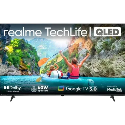 Realme TechLife 65UHDGQRVSAQ 65 inch (165 cm) QLED 4K Front